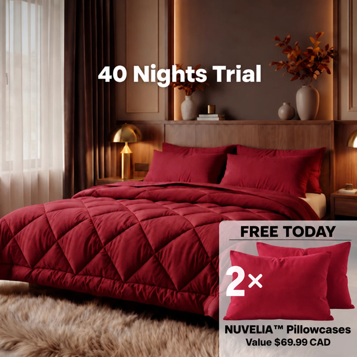 2-in-1 Soft, Breathable & Washable Duvet – NUVELIA™