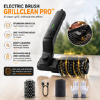 GRILLCLEAN PRO™ – Powerful Electric BBQ Cleaning Brush