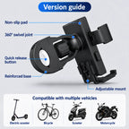 NAVIX™ – Stable & Adjustable Bicycle Smartphone Mount 📱🚲