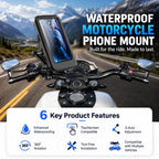 NAVIX™ – Stable & Adjustable Bicycle Smartphone Mount 📱🚲