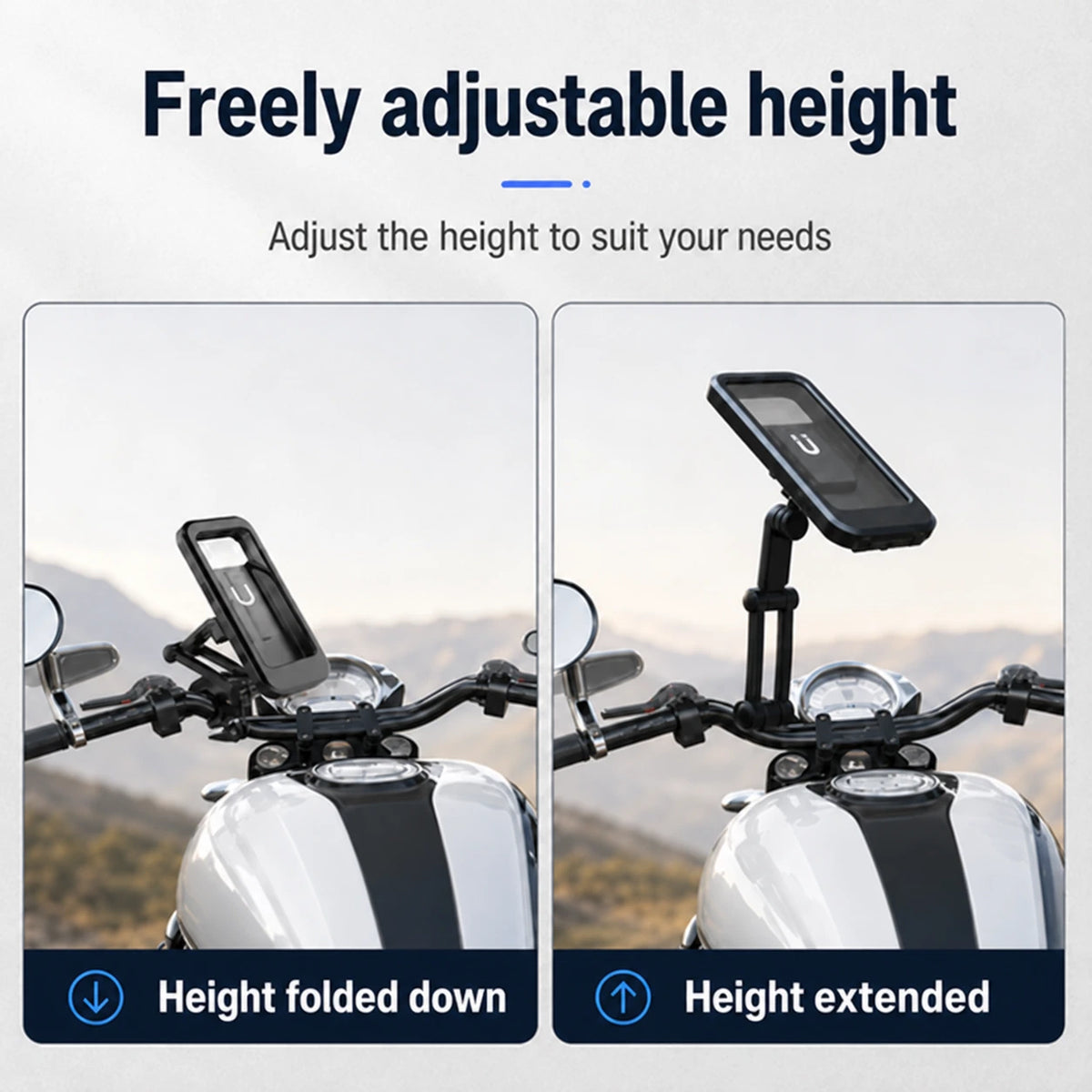 NAVIX™ – Stable & Adjustable Bicycle Smartphone Mount 📱🚲