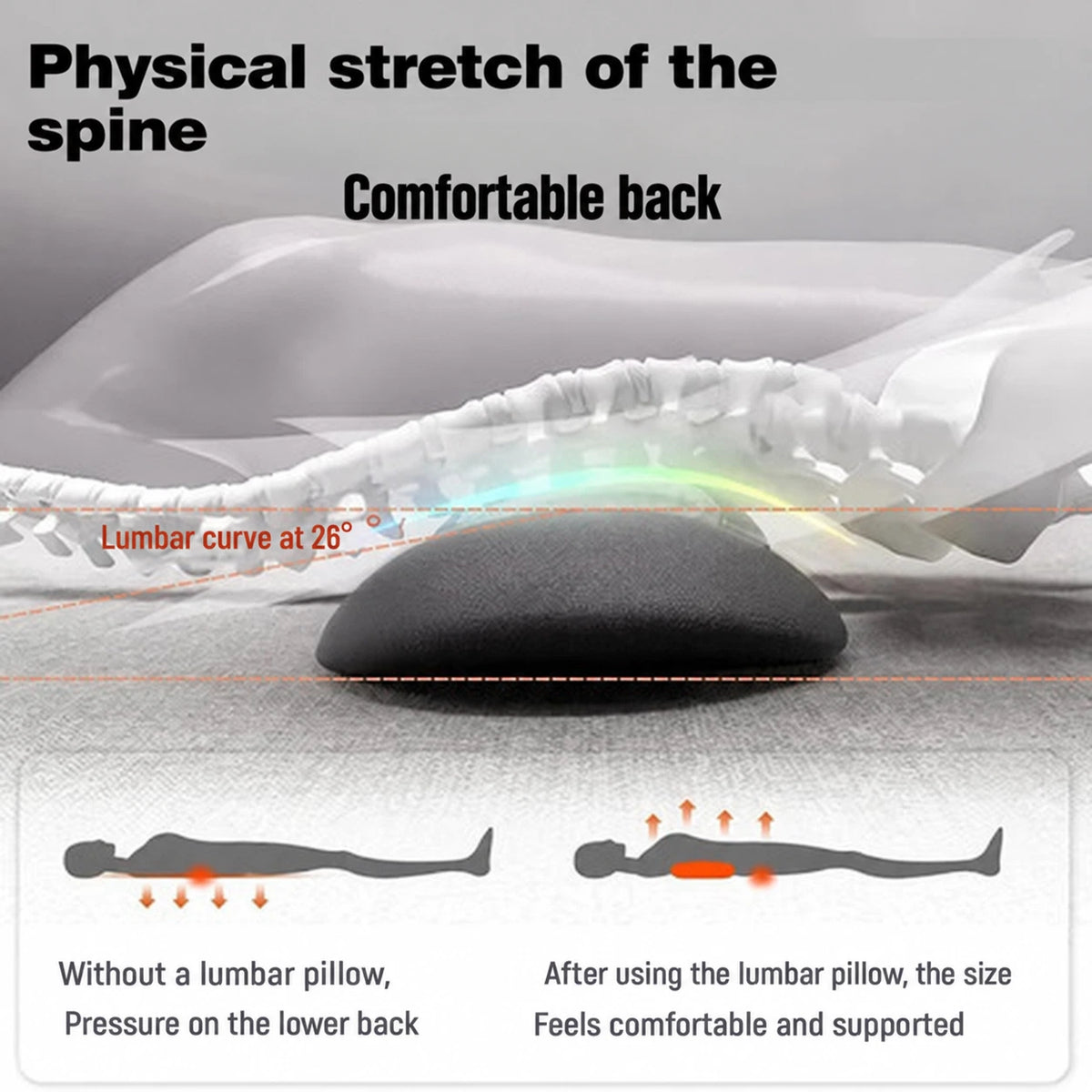 DORSÉA™ – 3-in-1 Lumbar Decompression & Massage Device