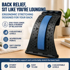 LUMBÉA™ – 3-in-1 Lumbar Stretching & Acupressure Stretcher
