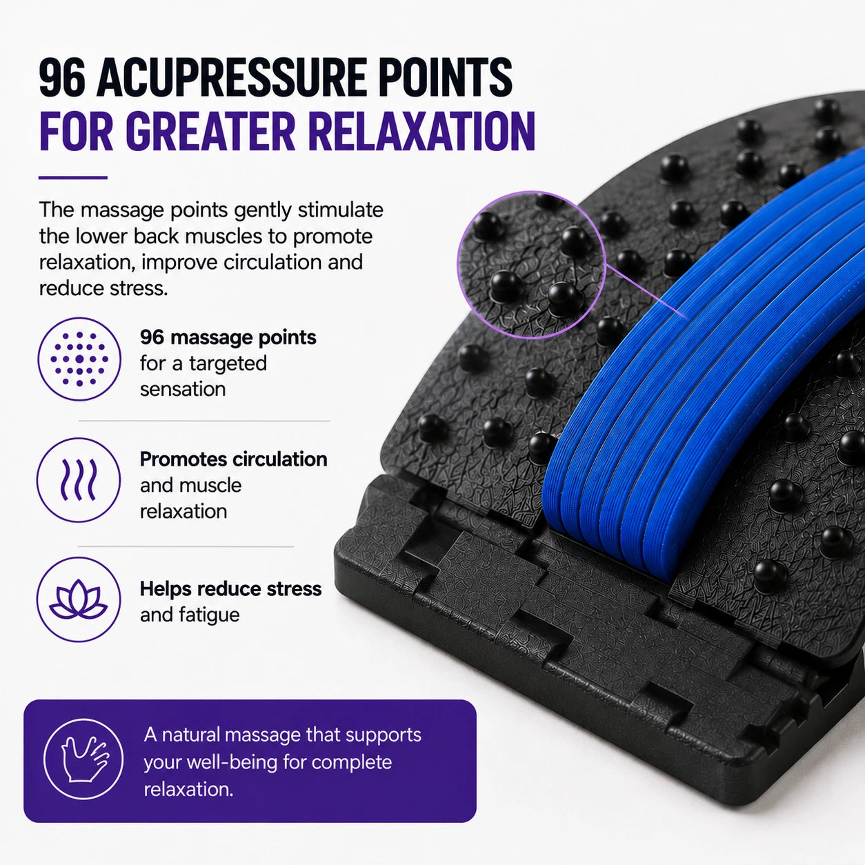 LUMBÉA acupressure points