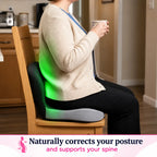 SITÉO™ – Ergonomic Memory Foam Cushion for Prolonged Sitting