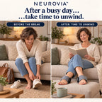 NEUROVIA™ illustration — before a break and time to unwind