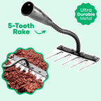 TERRAK™ – Multifunctional Weeding Rake 🌱