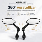 VISIONIX™ – 360°-Fahrradrückspiegel (2 Stück)