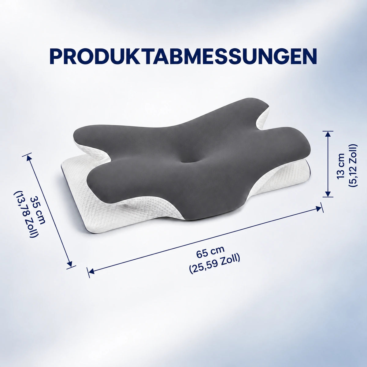 DORMILIA™ – Ergonomisches Memory-Schaum-Kissen