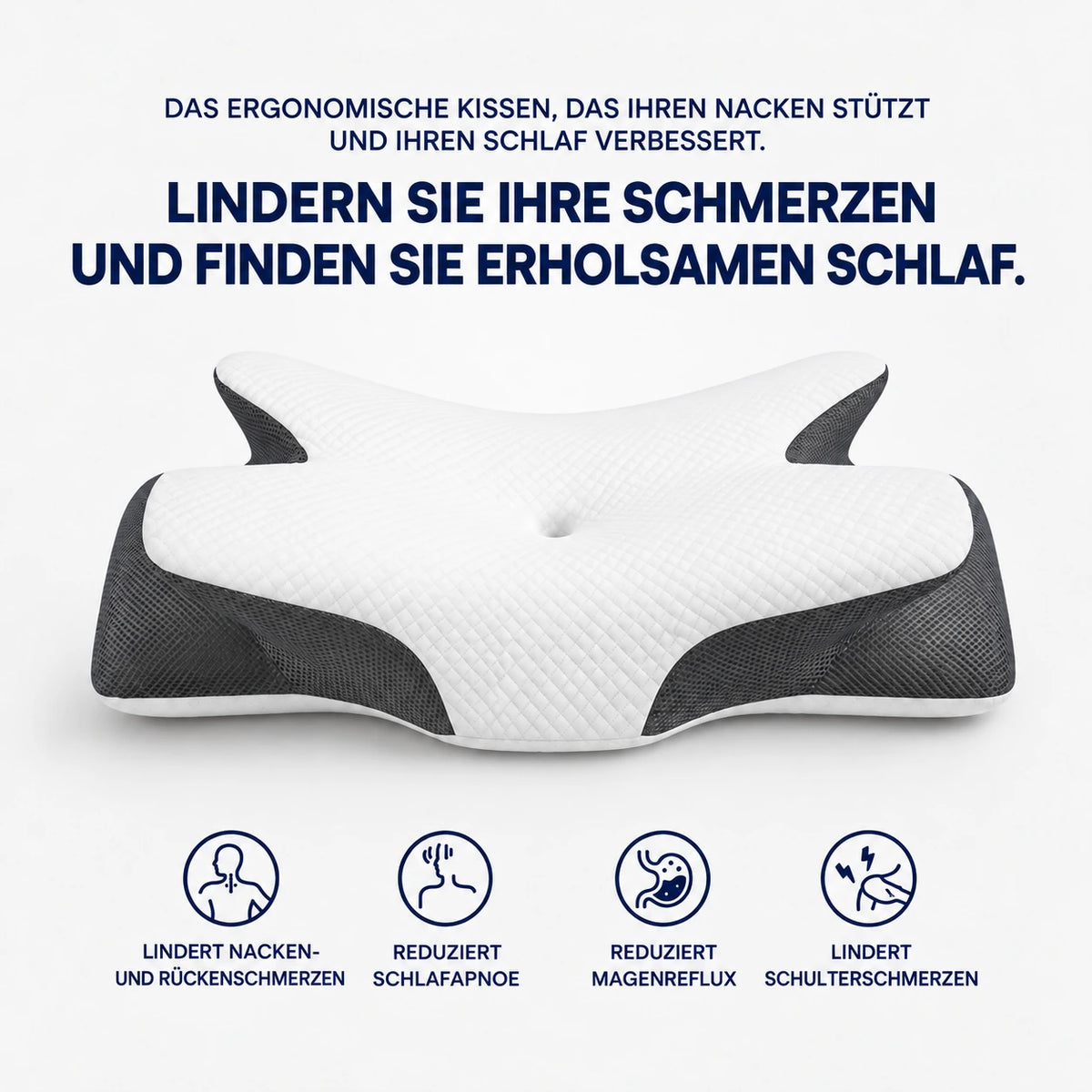 DORMILIA™ – Ergonomisches Memory-Schaum-Kissen