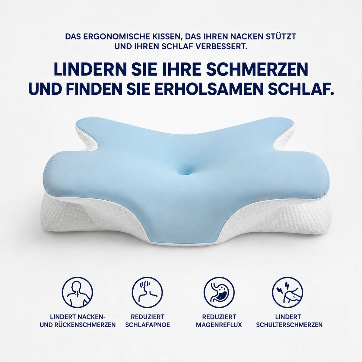 DORMILIA™ – Ergonomisches Memory-Schaum-Kissen
