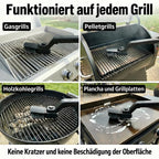 GRILLCLEAN PRO™ – Leistungsstarke elektrische Reinigungsbürste für Grills