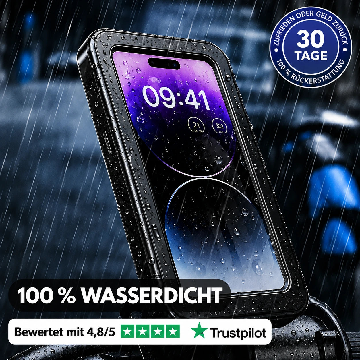Wasserbeständige NAVIX Telefonhalterung
