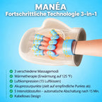 MANÉA™ – Beheiztes Handmassagegerät mit Kompression