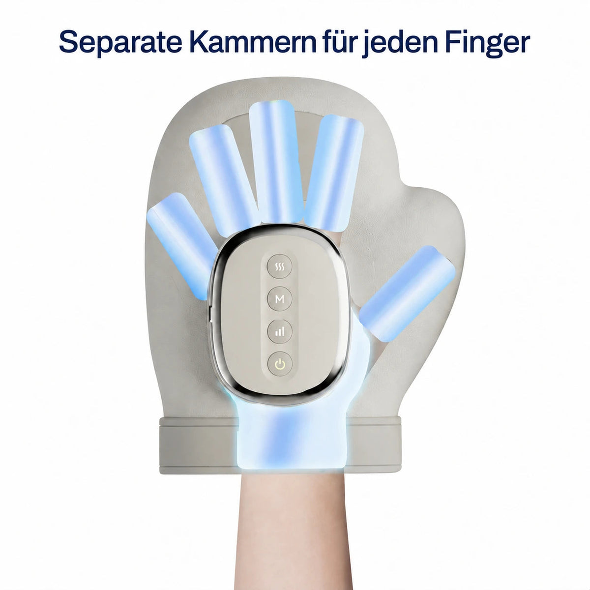 MANÉA™ – Beheiztes Handmassagegerät mit Kompression