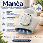 MANÉA™ – Beheiztes Handmassagegerät mit Kompression