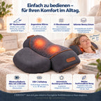 CERVEX™ – 3-in-1 Nackenmassagegerät mit Wärme, Vibration und Dehnung