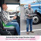 SITÉO™ – Ergonomisches Memory-Schaum-Kissen für langes Sitzen