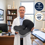 SITÉO™ – Ergonomisches Memory-Schaum-Kissen für langes Sitzen