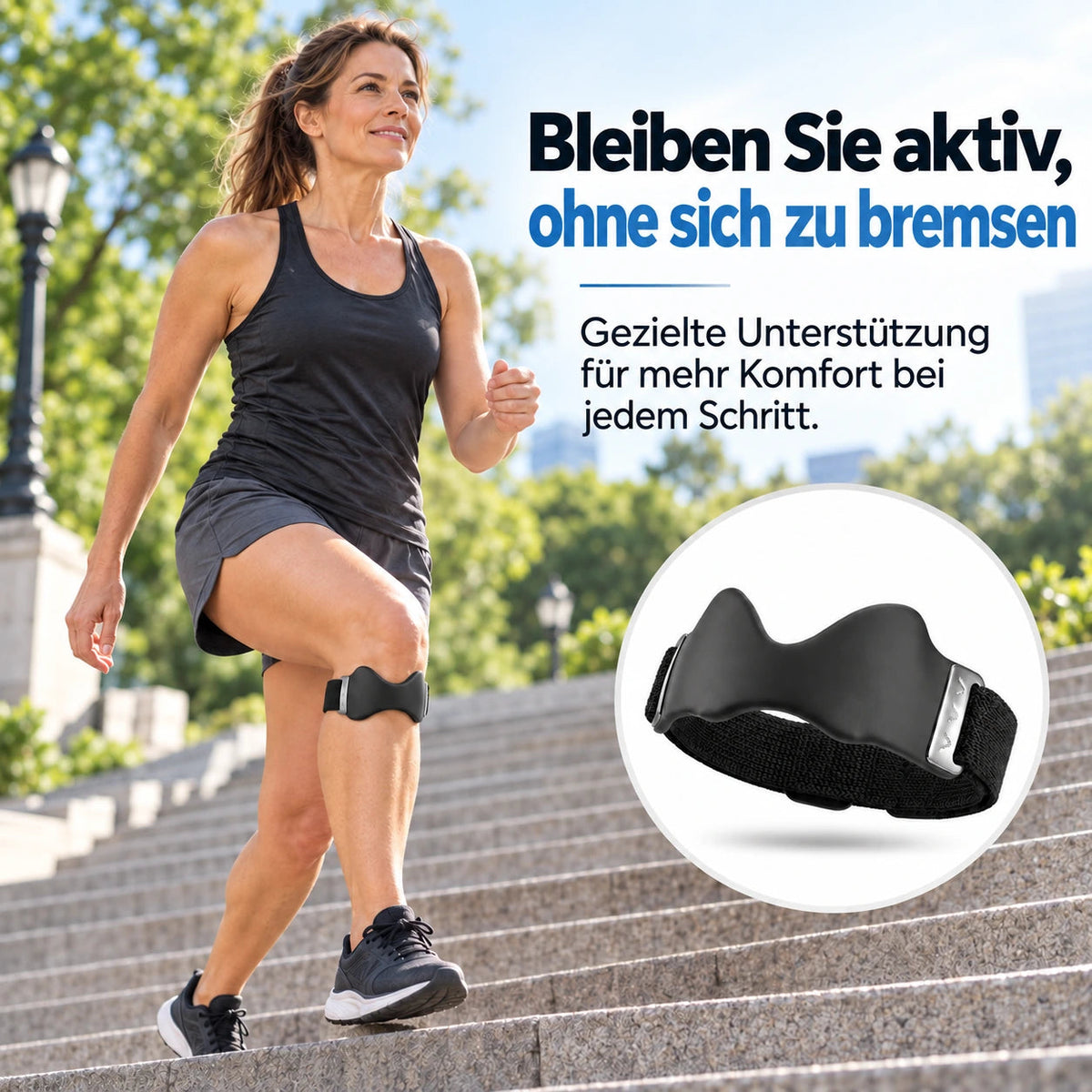 PATELIX™ – Patellaband mit gezielter Unterstützung und Kompression