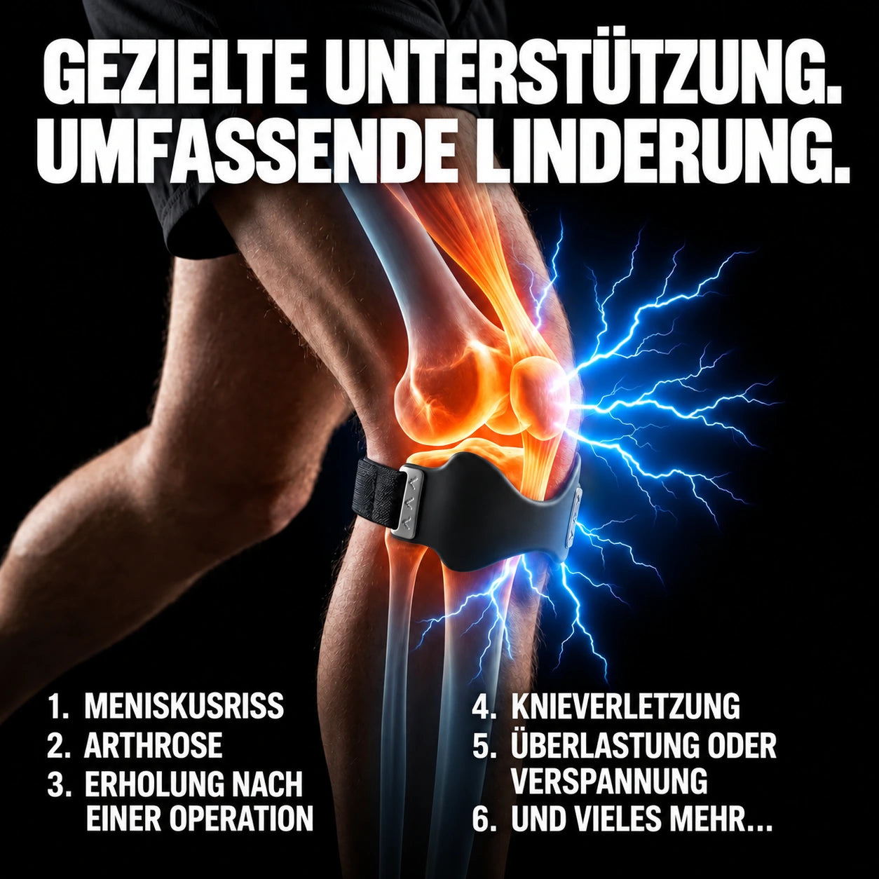 PATELIX Kompression unterhalb der Kniescheibe