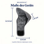 NEUROVIA™ – ungefähre Maße: 14,76 × 3,54 × 1,18 Zoll