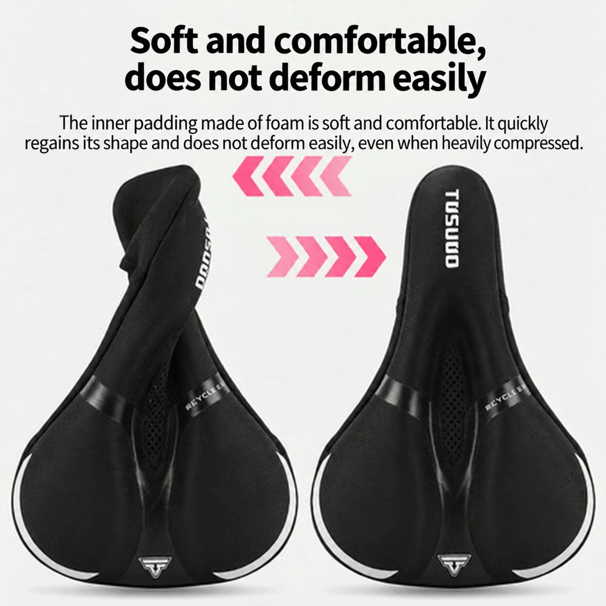 VÉLOCONFORT™ – Ergonomic Pain-Relief Bike Seat Cover 🚲