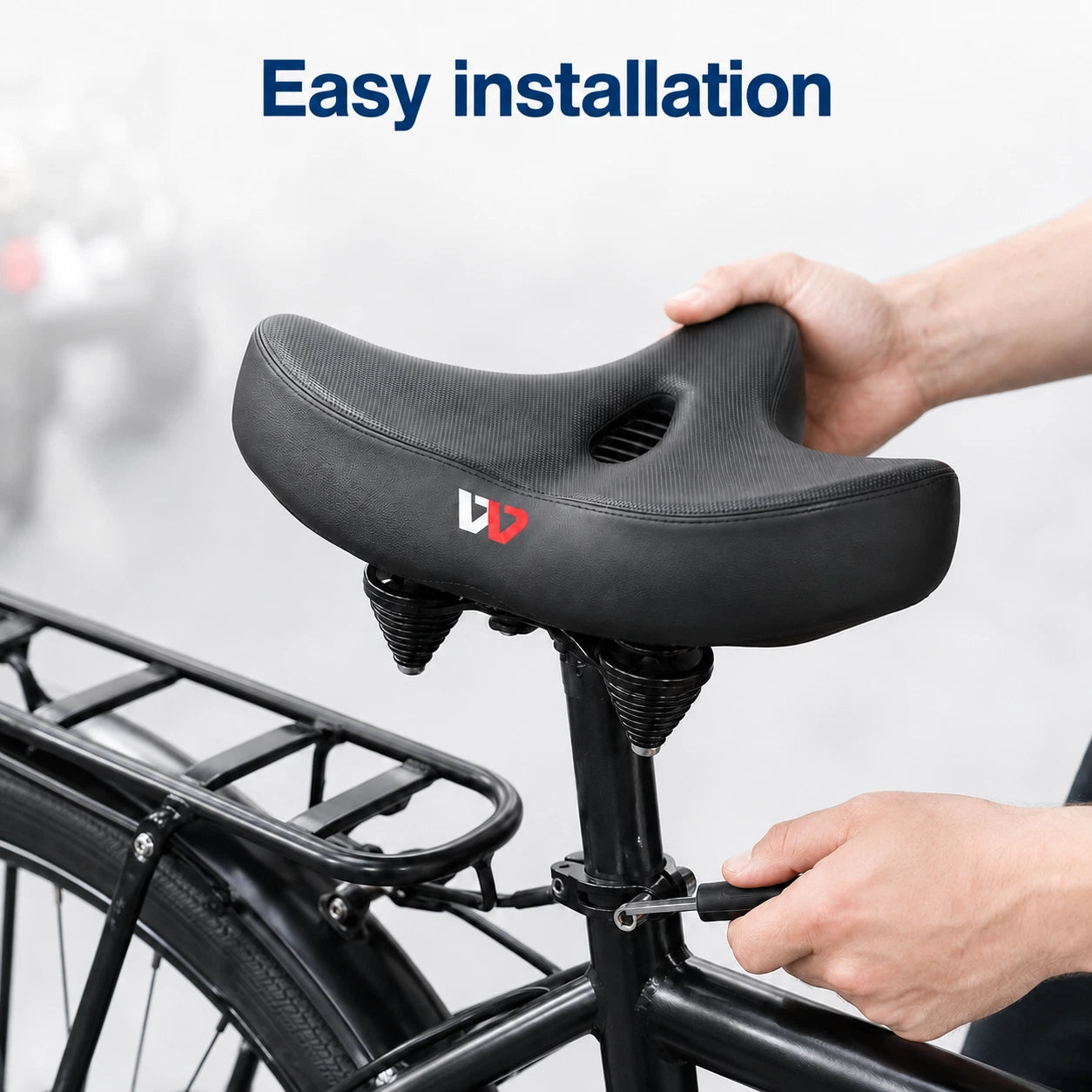 Simple installation of the SÉRÉNIS saddle