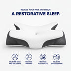 DORMILIA™ – Ergonomic Memory Foam Pillow