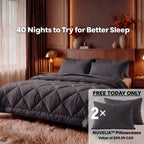 2-in-1 Soft, Breathable & Washable Duvet – NUVELIA™