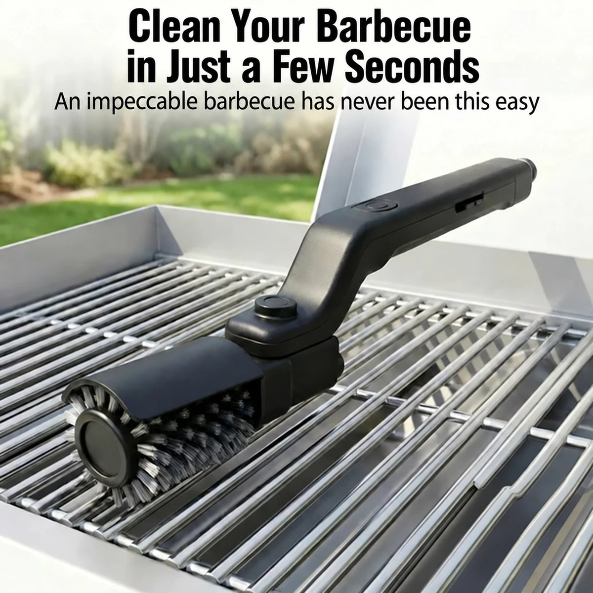 GRILLCLEAN PRO™ – Powerful Electric BBQ Cleaning Brush