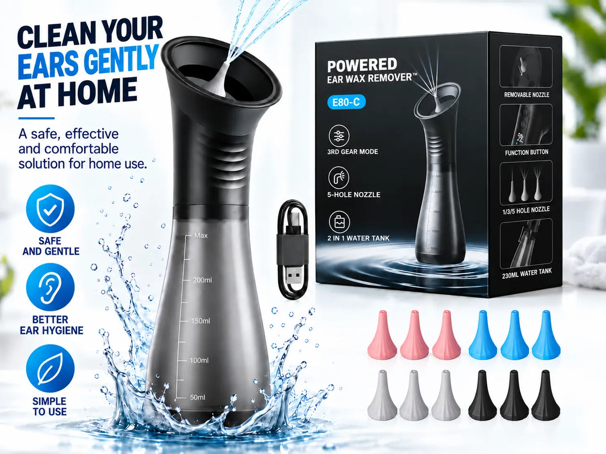 Electric ear cleaning kit