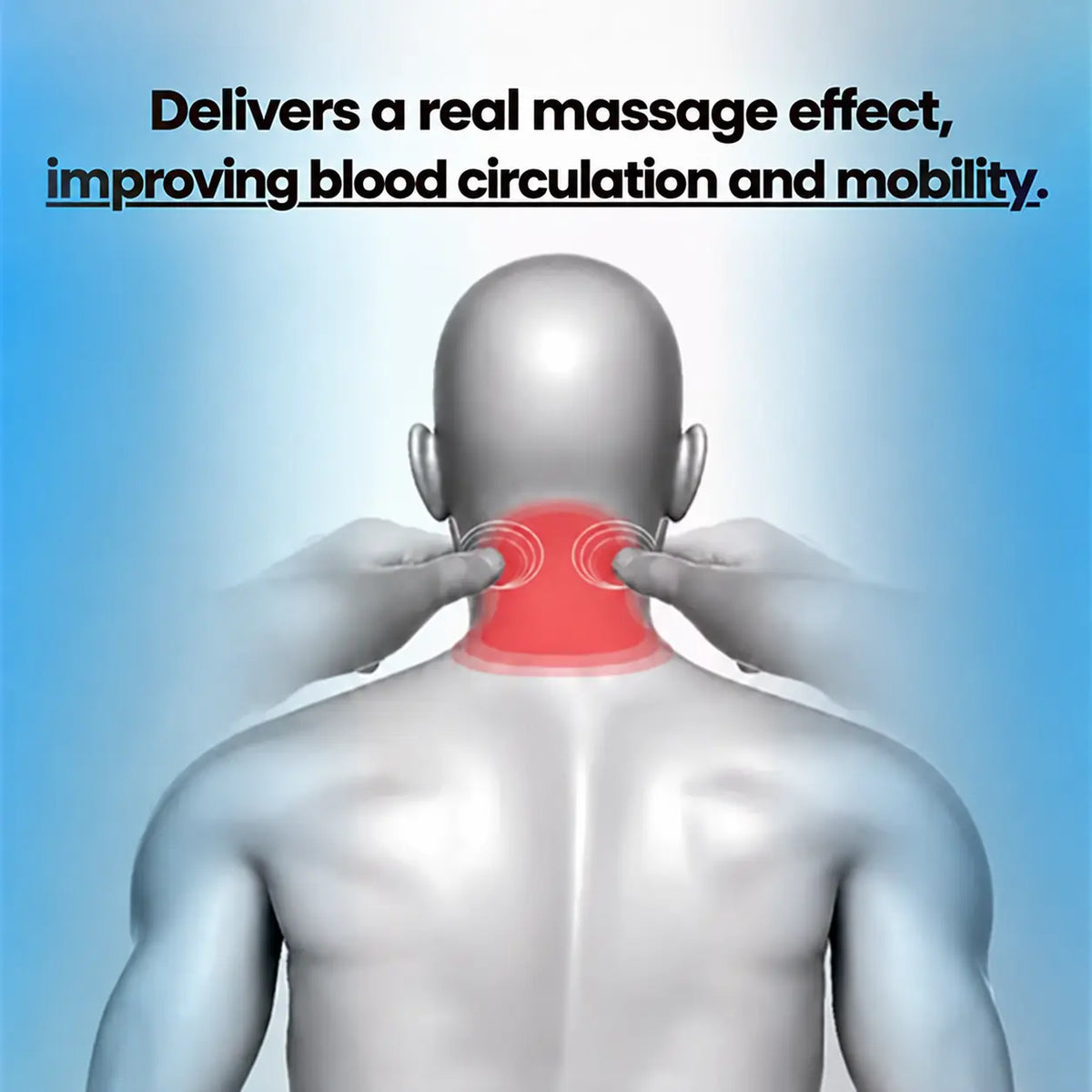 CERVEX™ – 3-in-1 Cervical Massager: Heat, Vibration & Stretching