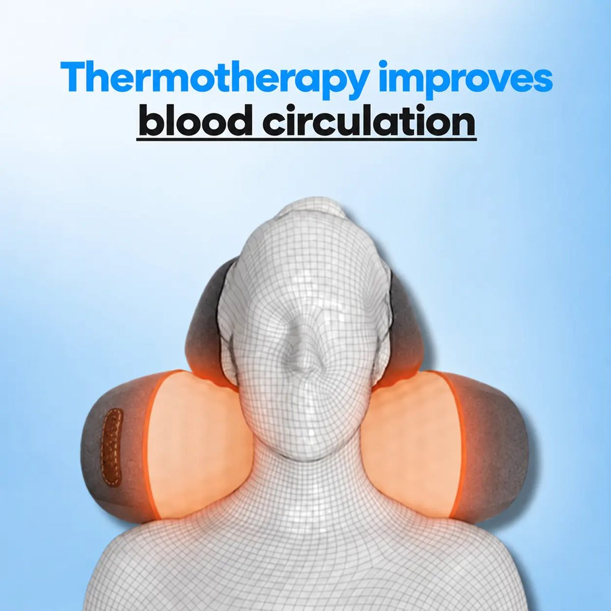 CERVEX™ – 3-in-1 Cervical Massager: Heat, Vibration & Stretching