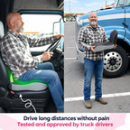SITÉO™ – Ergonomic Memory Foam Cushion for Prolonged Sitting
