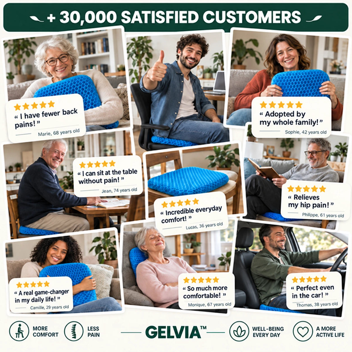 Gel Cushion - GELVIA™