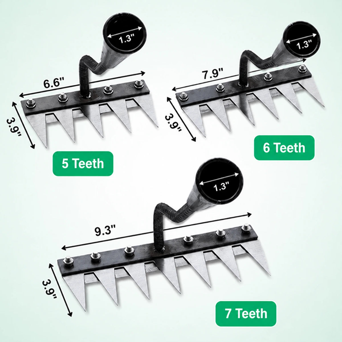 TERRAK™ – Multifunctional Weeding Rake 🌱