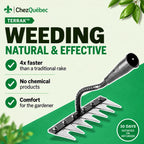 TERRAK™ – Multifunctional Weeding Rake 🌱