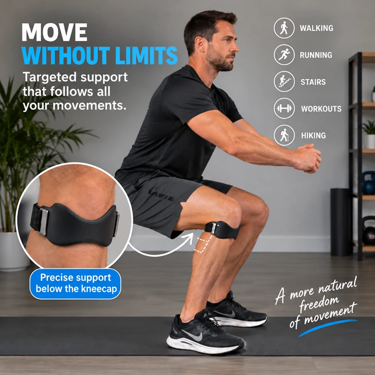 PATELIX™ – Targeted Compression & Support Patellar Strap