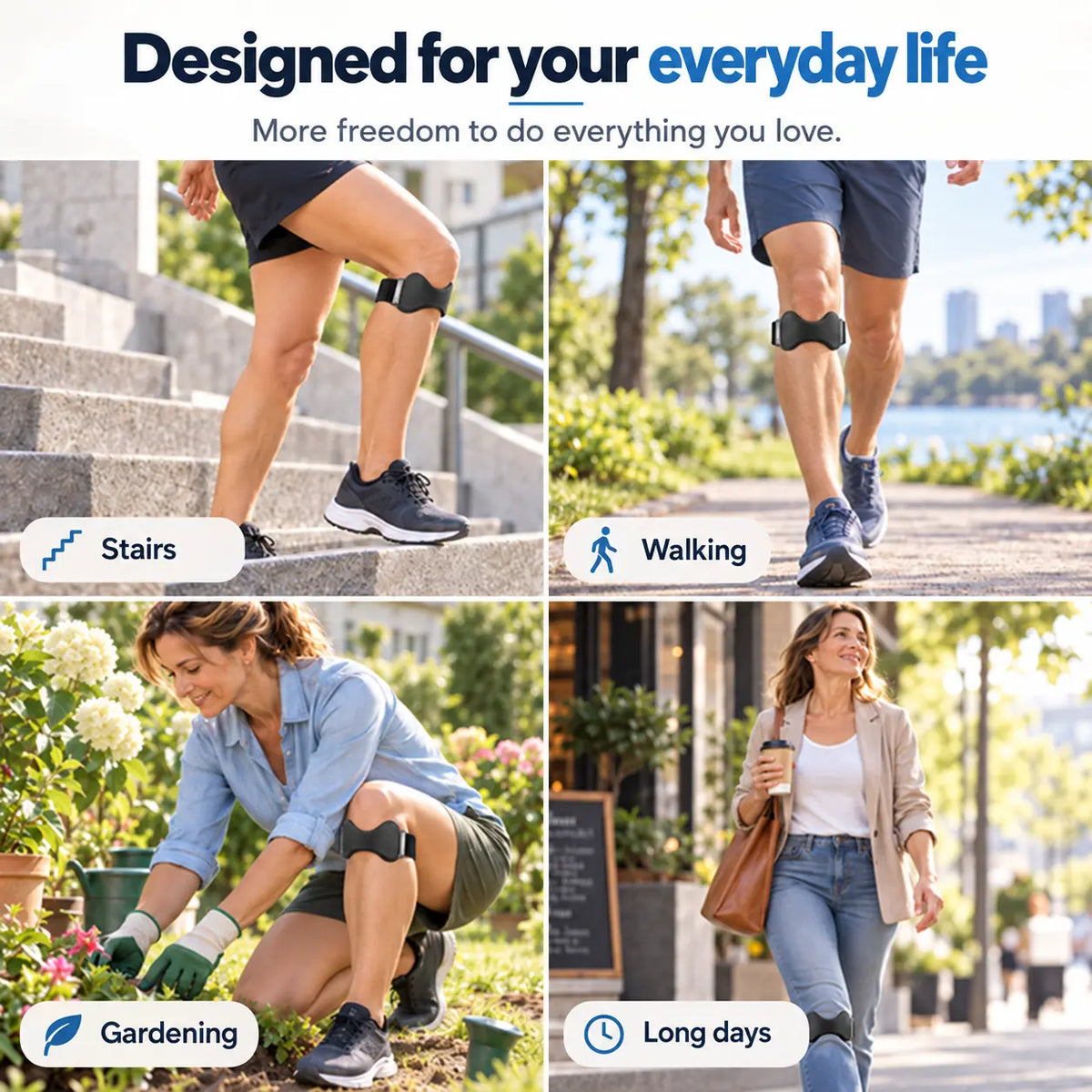 PATELIX™ – Targeted Compression & Support Patellar Strap