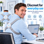 POSTÉO™ – Intelligent Posture Corrector with Vibrating Reminder