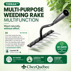 TERRAK™ – Multifunctional Weeding Rake 🌱