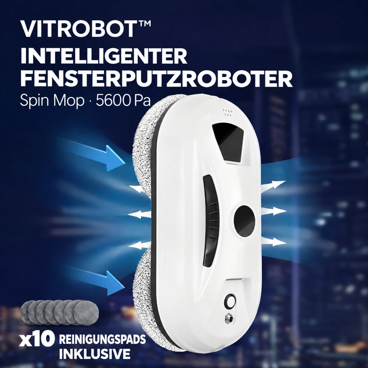 VITROBOT™ – Automatischer Fensterputzroboter