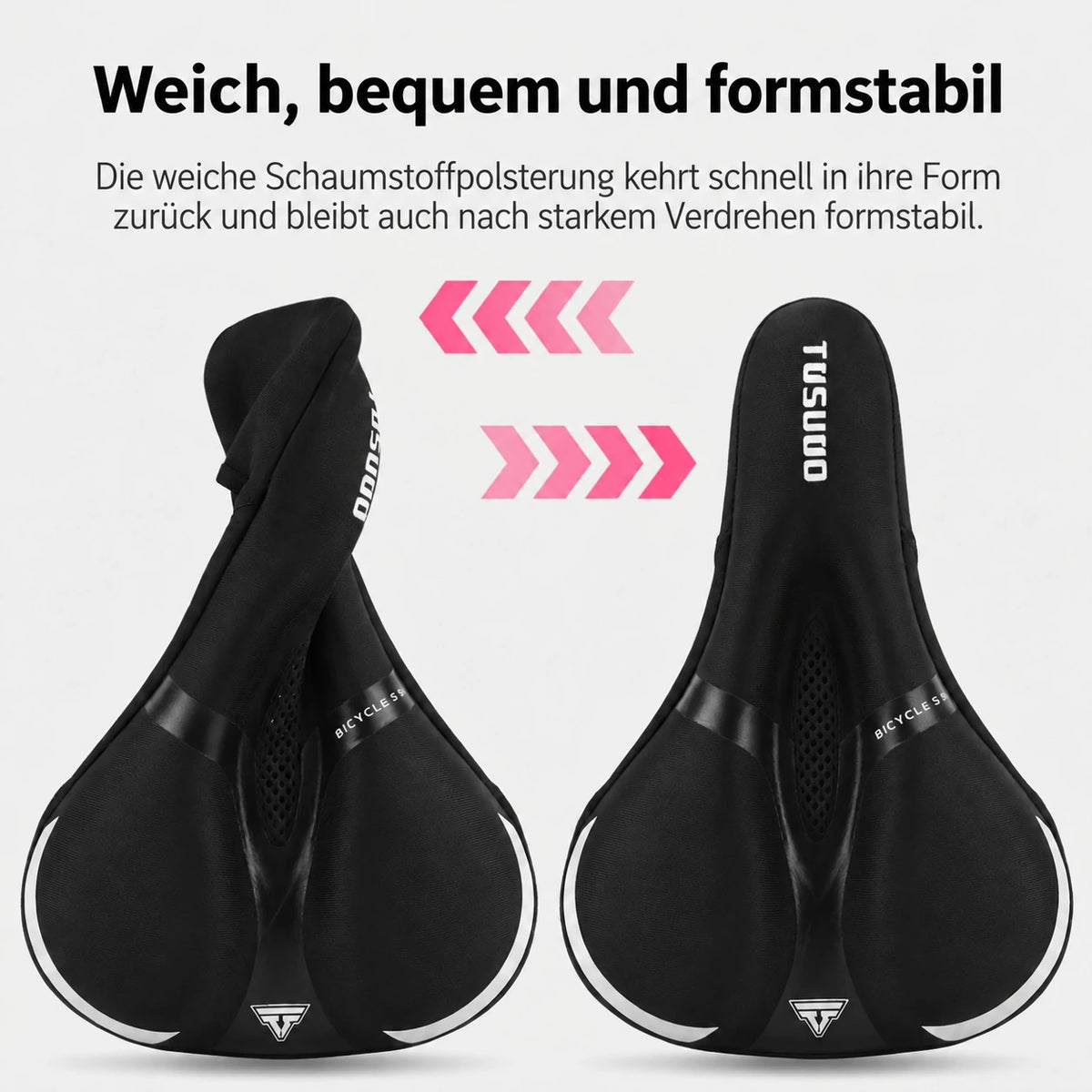 VÉLOCONFORT™ – Ergonomischer, schmerzfreier Sattelbezug 🚲