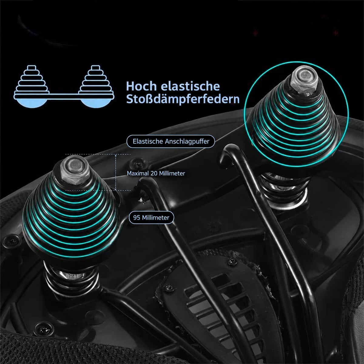 SÉRÉNIS™ – Extra breiter ergonomischer Fahrradsitz