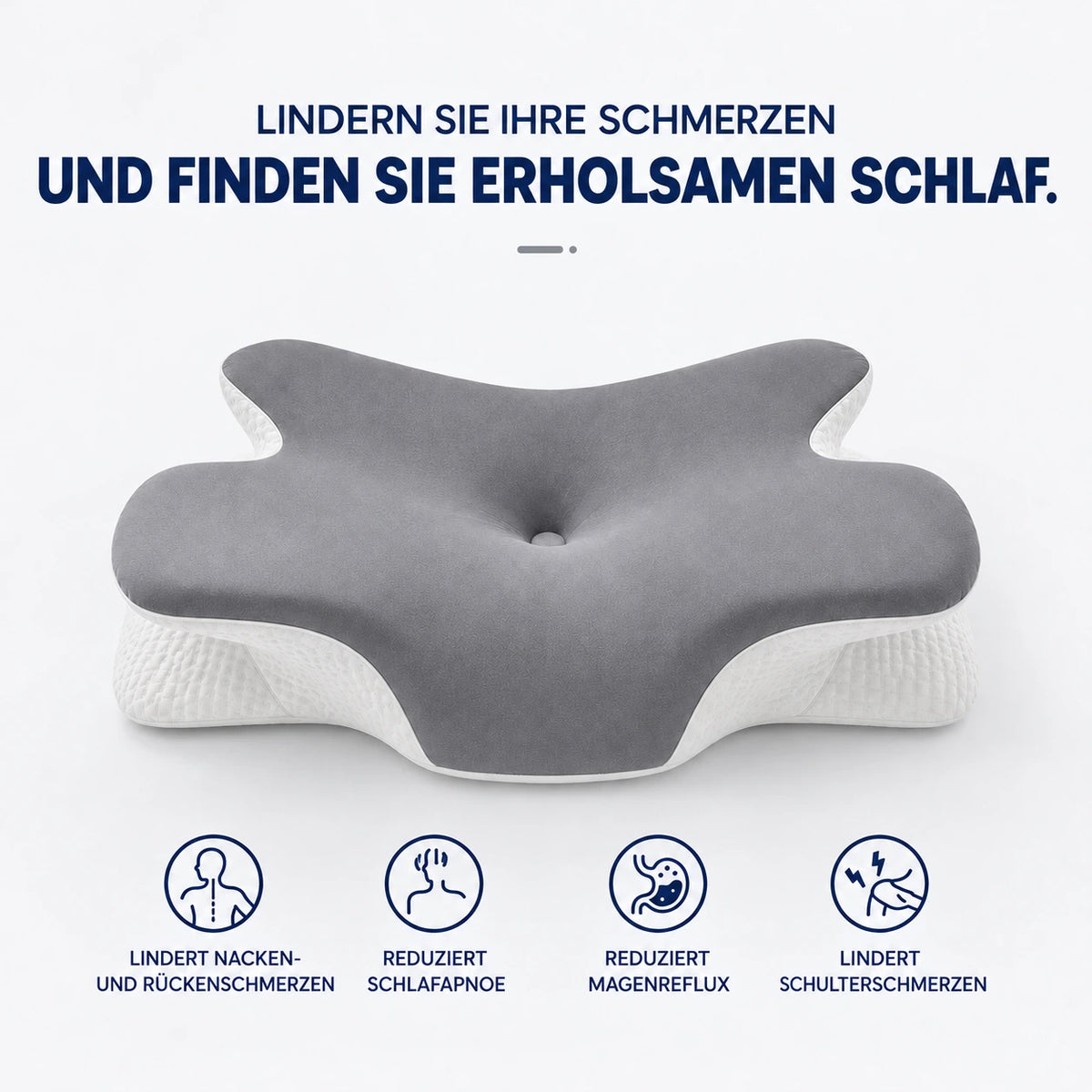 DORMILIA™ – Ergonomisches Memory-Schaum-Kissen