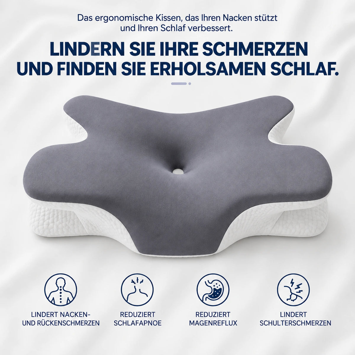DORMILIA™ – Ergonomisches Memory-Schaum-Kissen