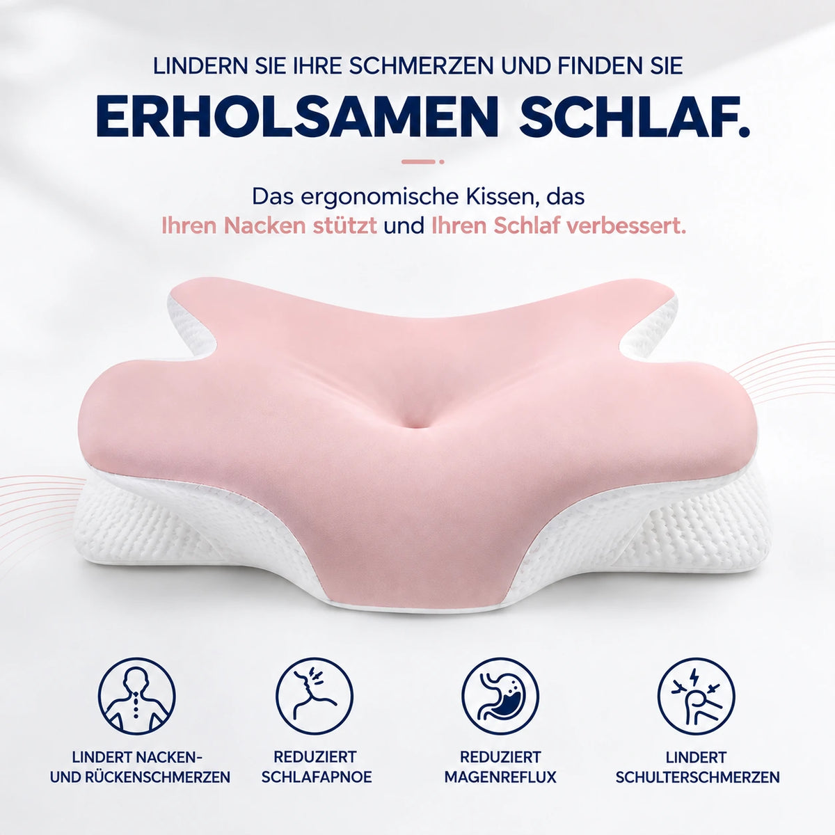 DORMILIA™ – Ergonomisches Memory-Schaum-Kissen