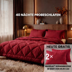 2-in-1-Bettdecke – weich, atmungsaktiv und waschbar – NUVELIA™