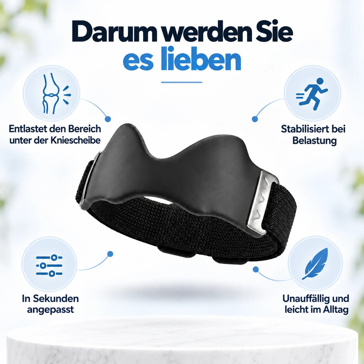 PATELIX™ – Patellaband mit gezielter Unterstützung und Kompression